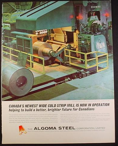 Algoma Steel Ad 1965